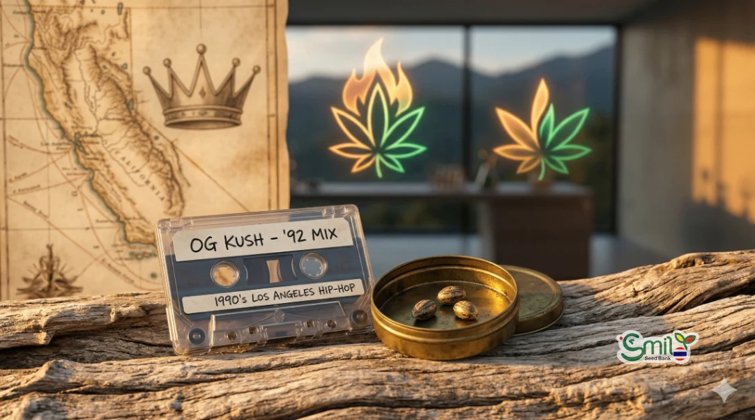 Hall of Flame: OG Kush 👑🌿 – ถอดรหัสความลับและที่มาของสายพันธุ์ยอดฮิตจากฝั่งอเมริกา