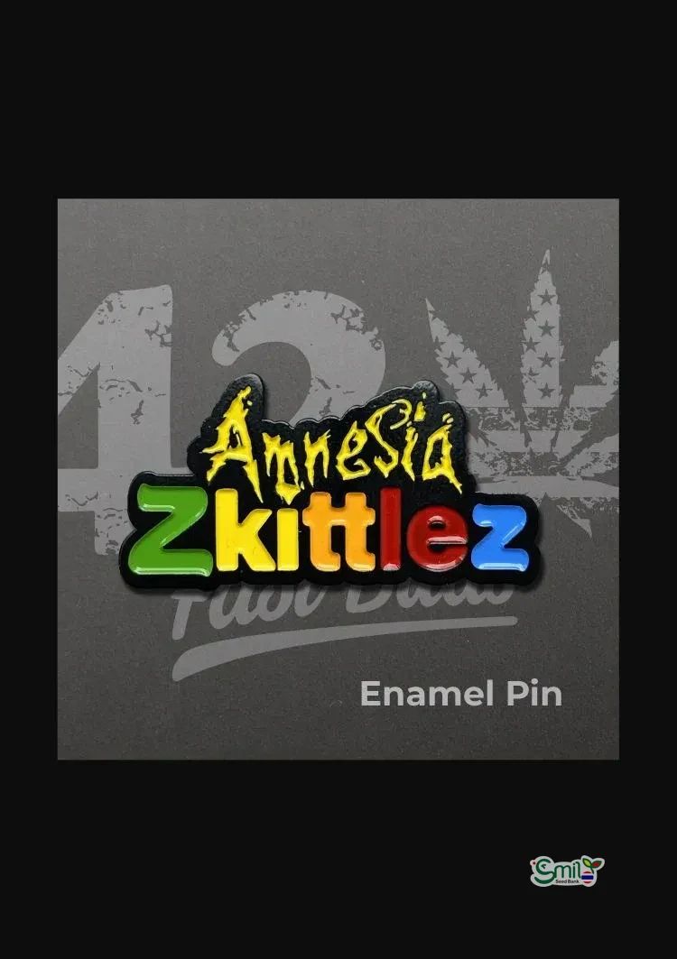 Enamel Pin Amnesia Zkittlez