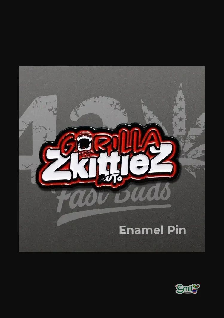 Enamel Pin Gorilla Zkittlez