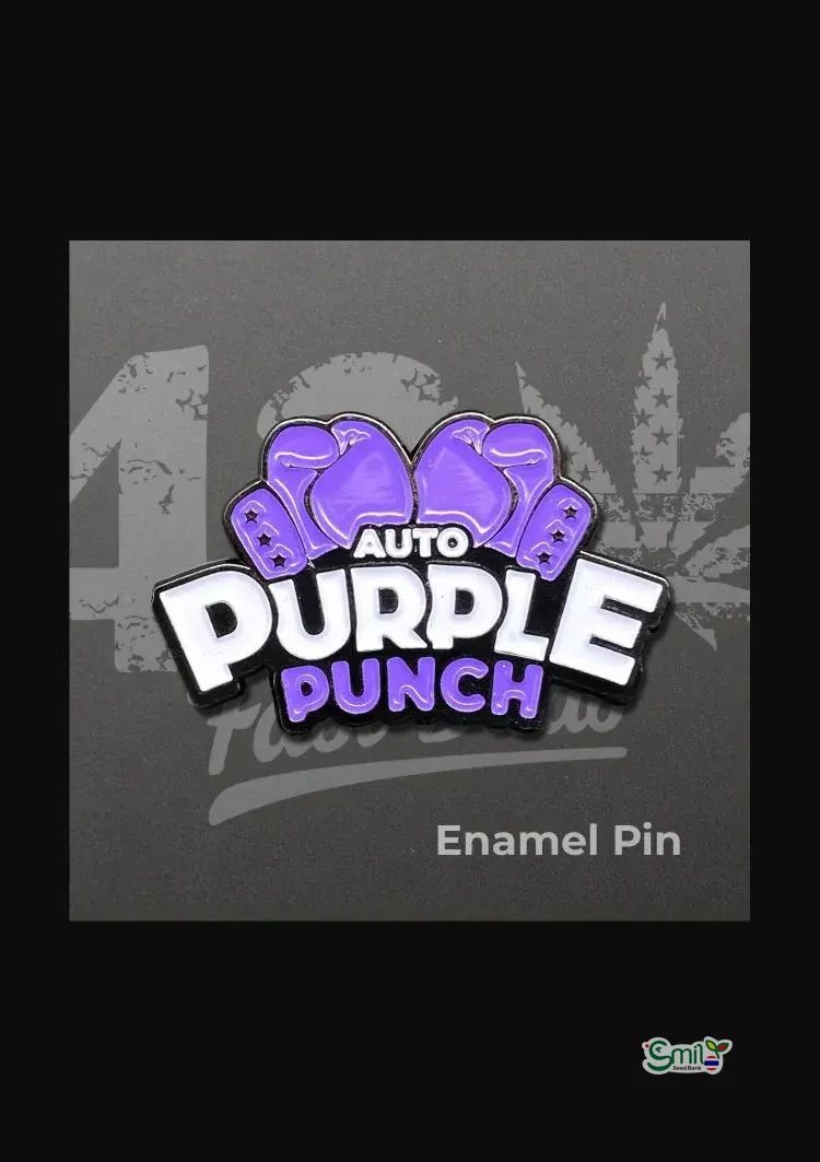 Enamel Pin Purple Punch